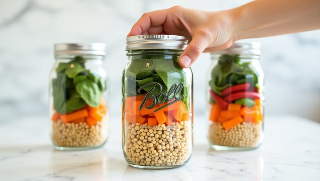 Mason Jar Salads